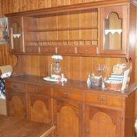 Credenza stile provenzale  in noce 4 ante