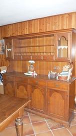 Credenza stile provenzale  in noce 4 ante