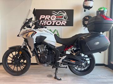 Honda CB 500 X garanzia uff. + tris borse GIVI
