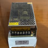 Alimentatore 12V 150W 12,5A telecamere CCTV / LED