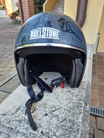 Casco jet vintage bullstone