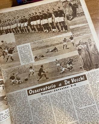 Giornali d’epoca calcio annata 1946-1948
