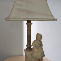 lampada da tavolo scultura 