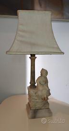 lampada da tavolo scultura 