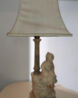 lampada da tavolo scultura 