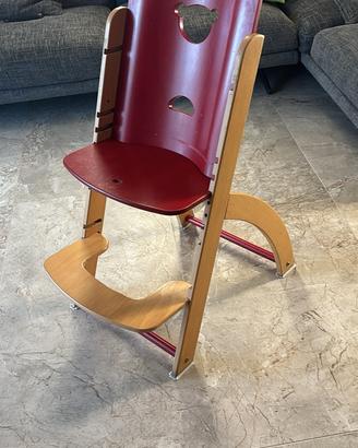 Sedia per bimbi  5 altezze
