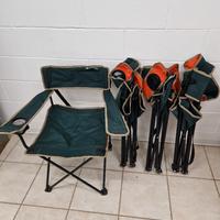 sedie pieghevoli da campeggio