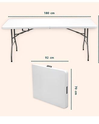 Tavolo da catering 180x70 h74 pieghevole