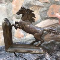 Fermalibri vintage Cavallo Impennato