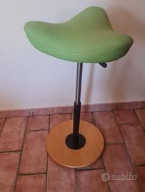 Sgabello Varier Move Verde - Usato Eccellente