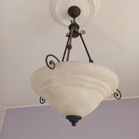 Lampadario e abatjour