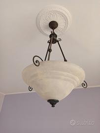 Lampadario e abatjour