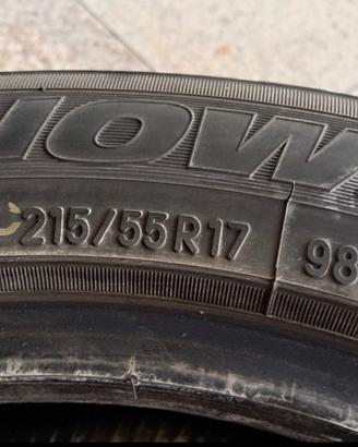 Treno 4 Pneumatici invernali 215/55 R17 98V