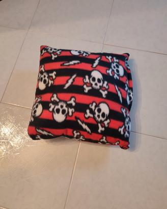 Cuscino vintage skull