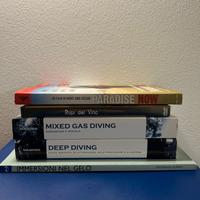 Libri subacquea e dvd vari