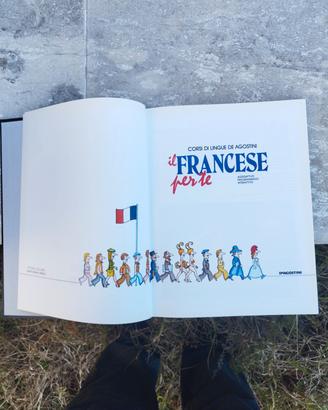 Corso di Francese per tutti De Agostini 8 volumi 