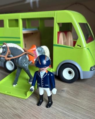 Playmobil Trasporto dei Cavalli  (set 6928)