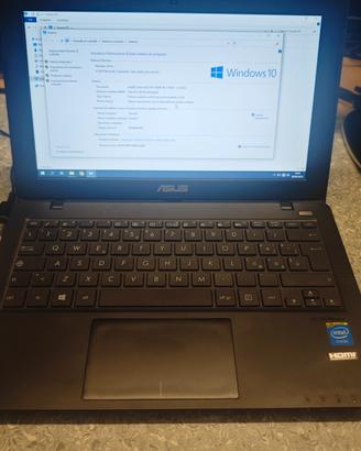 Mini notebook Asus Intel 4Gb SSD