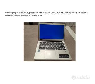 LAPTOP ASUS 1TOPBJ6