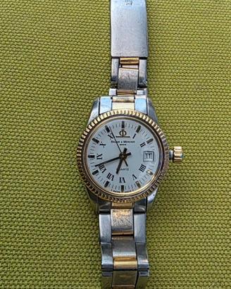 Baume & Mercier date con clip chiusura Rolex