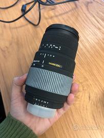 obiettivo sigma DG 70-300mm 1:4-5.6