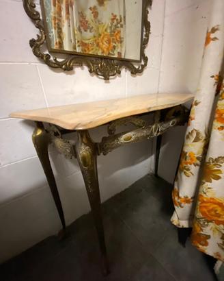 Consolle con specchio vintage