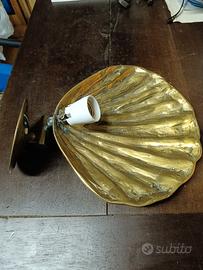APPLIQUE  OBLO' e  POSACENERE ottone