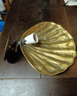 APPLIQUE  OBLO' e  POSACENERE ottone