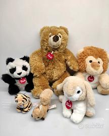 Lotto 6 peluche Trudi 