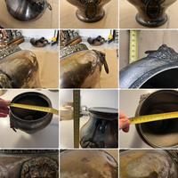 Recipiente in ottone