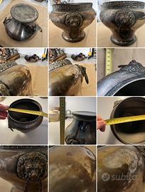 Recipiente in ottone