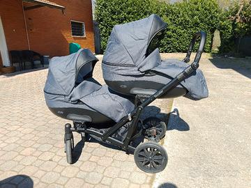 passeggino gemellare 