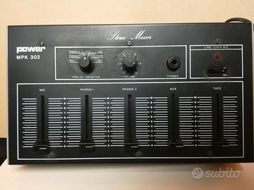 MIXER E GIRADISCHI VINTAGE ANNI 70