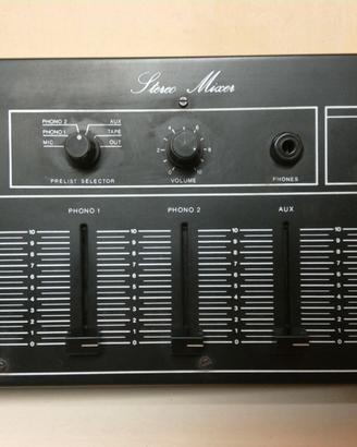 MIXER E GIRADISCHI VINTAGE ANNI 70