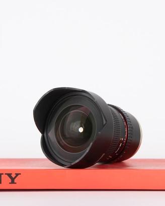 Samyang 14mm f2.8 ED AS IF UMC Sony E USATO GARANT