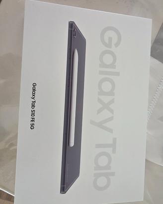 Samsung tab s10 FE 5g + cover con tatiera
