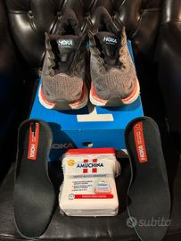 Hoka Clifton 8 42 e 2/3 usate igenizzate
