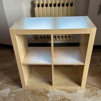 Libreria Kallax Ikea con tiragraffi Trixie