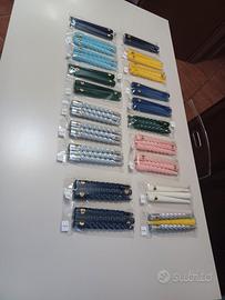 lotto candele e candeline in cera