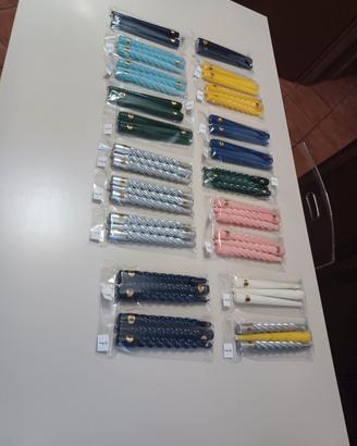 lotto candele e candeline in cera