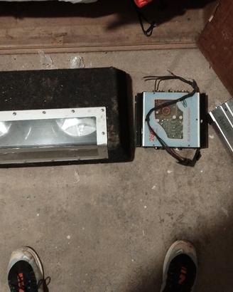Subwoofer+ 2 amplificatori 