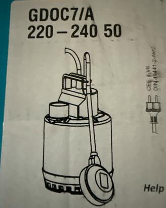 Pompa LOWARADOC7 NUOVA