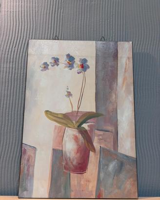 Quadro decorativo con orchidea - 50X70 cm