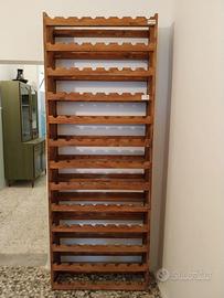 Cantinetta verticale in legno massello