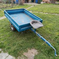Carretto per motocoltivatore