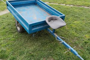 Carretto per motocoltivatore