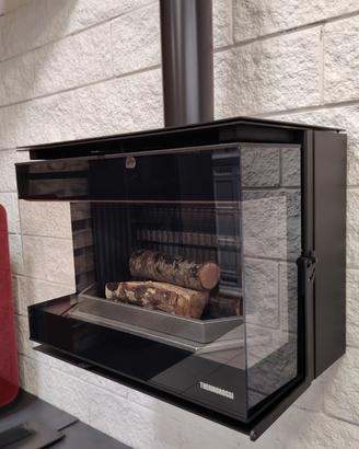 inserto camino a legna Panorama| Thermorossi