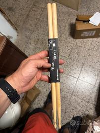 coppia di bacchette per batteria Drumsticks