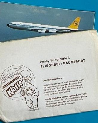 AVIAZIONE VIAGGI SPAZIALI 1974 CARD SET Figurine