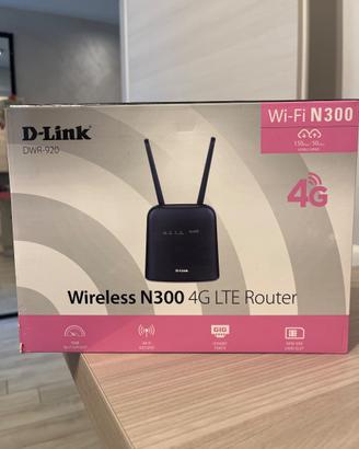 D-Link WirelessN300 4G LTE Router
